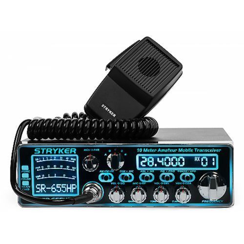 SR-655HPC CB Radio with Blue Faceplate lighting